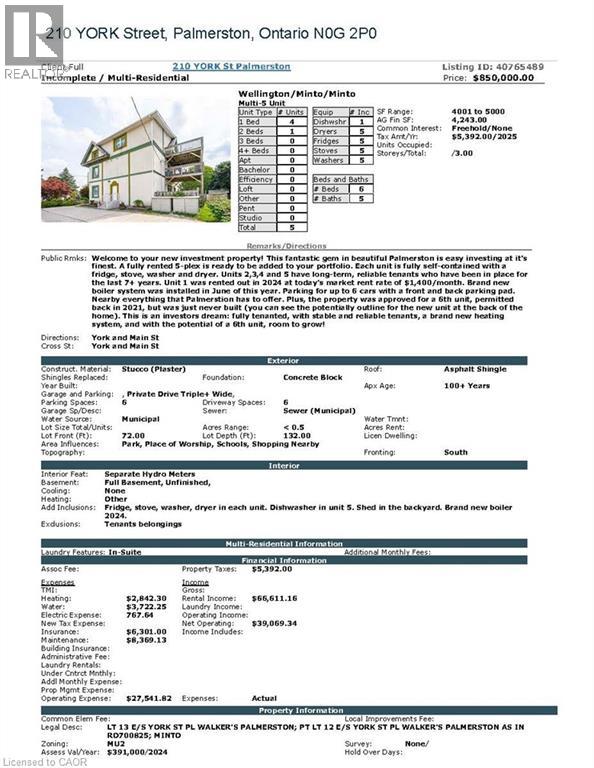 210 York Street, Palmerston, Ontario  N0G 2P0 - Photo 42 - 40765489