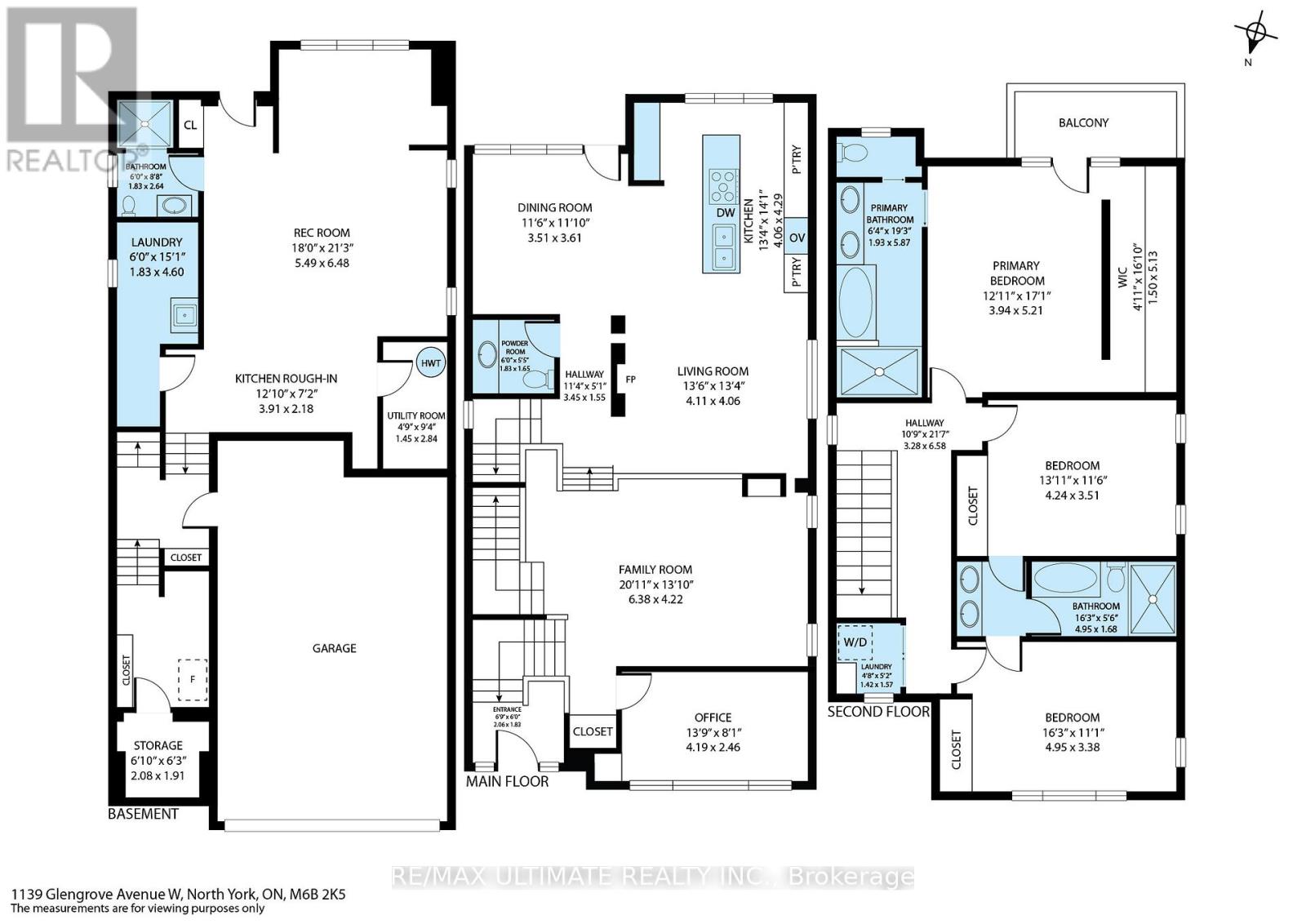 1139 Glengrove Avenue W, Toronto, Ontario  M6B 2K5 - Photo 46 - W12379904