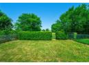 View of fenced backyard
