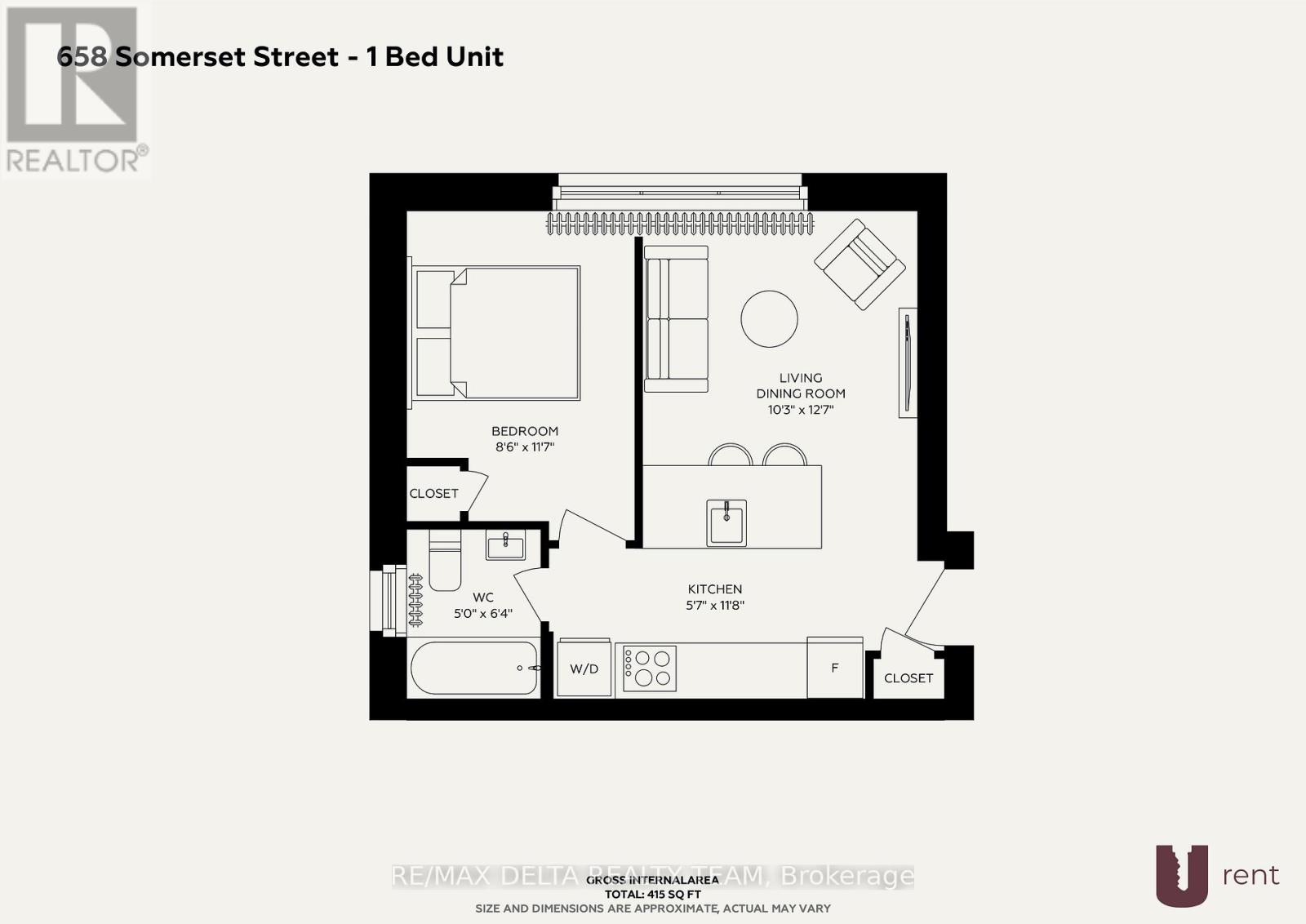 B1 - 658 Somerset Street W, Ottawa, Ontario  K1R 5K4 - Photo 3 - X12343299