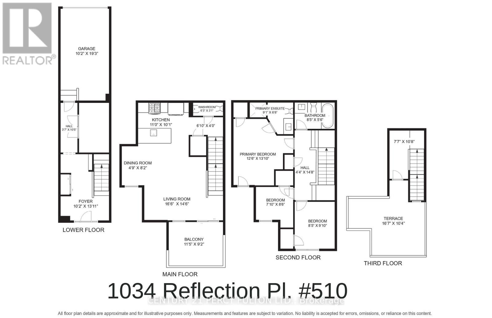 510 - 1034 Reflection Place, Pickering, Ontario  L1X 0L1 - Photo 13 - E12382007