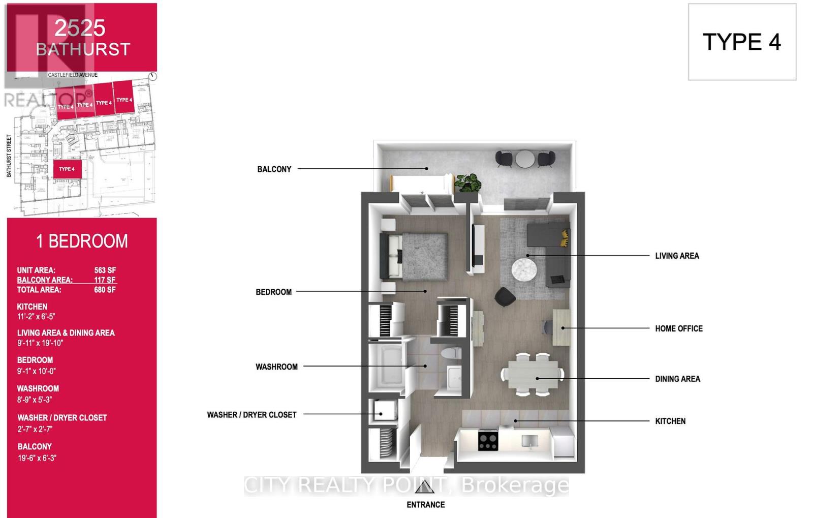 1010 - 2525 Bathurst Street, Toronto, Ontario  M6B 2Y9 - Photo 13 - C12382372