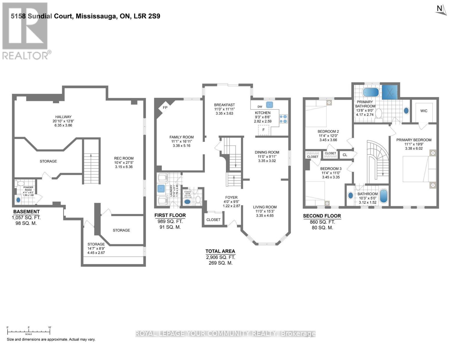 5158 Sundial Court, Mississauga (Hurontario), Ontario  L5R 2S9 - Photo 44 - W12383677
