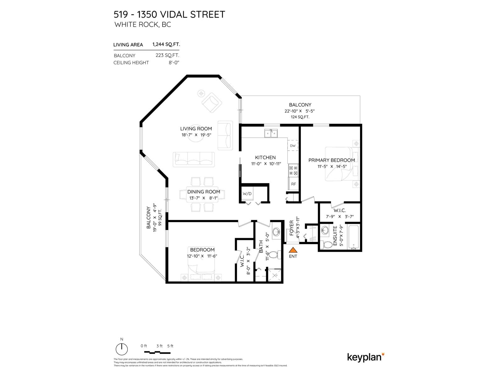 519 1350 Vidal Street, White Rock, British Columbia  V4B 5G6 - Photo 4 - R3043552