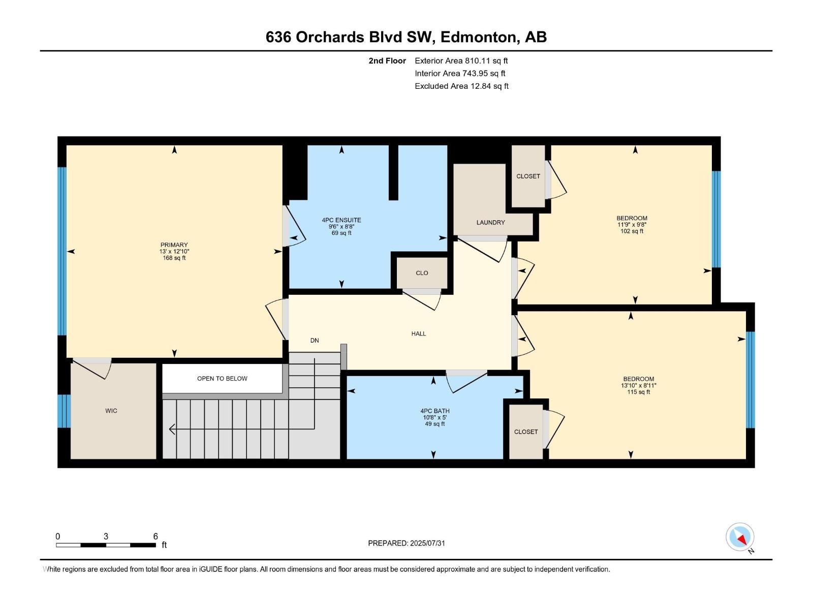 636 Orchards Bv Sw, Edmonton, Alberta  T6X 2L4 - Photo 4 - E4456360