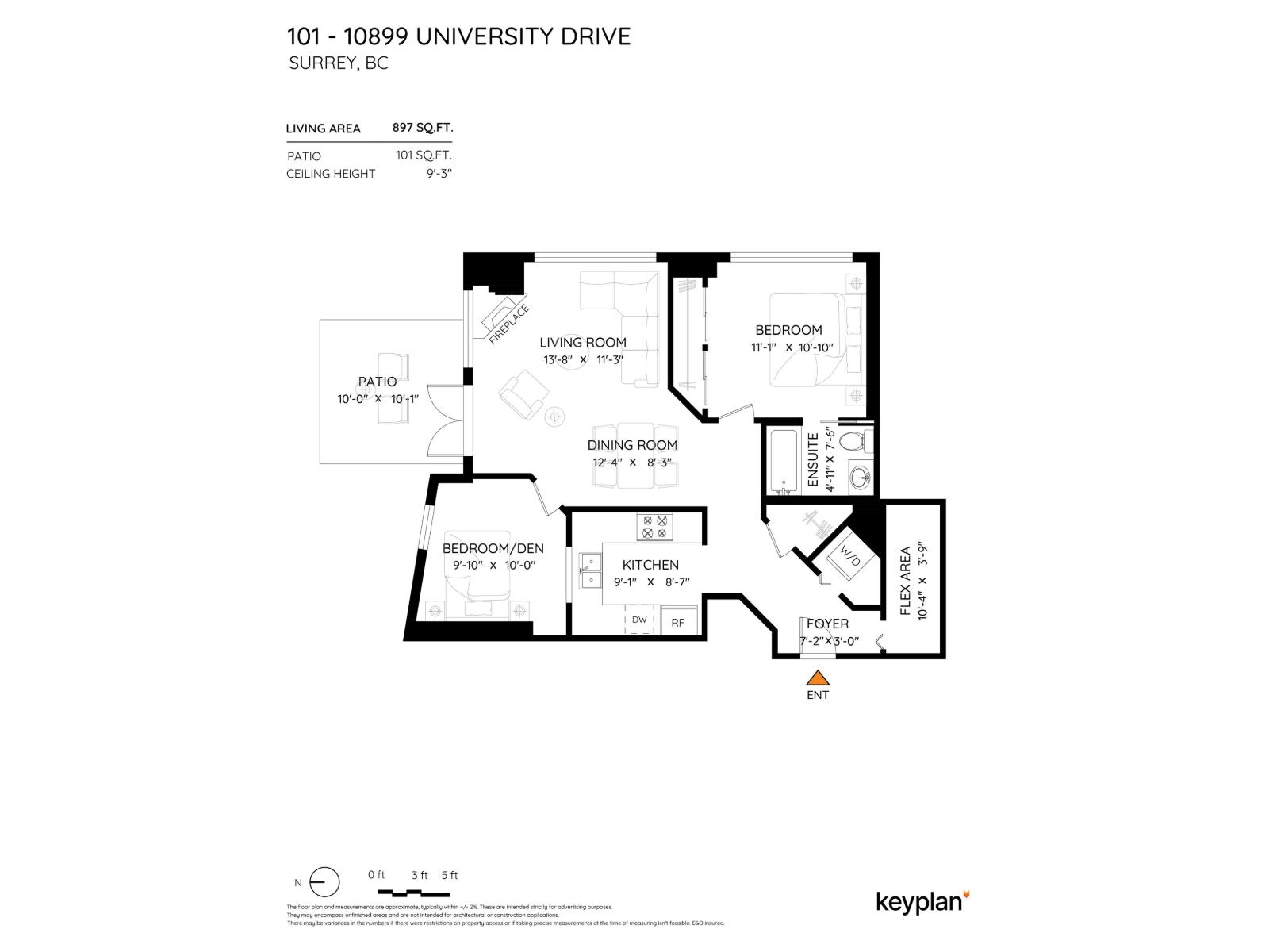 101 10899 University Drive, Surrey, British Columbia  V3T 5V2 - Photo 28 - R3044138