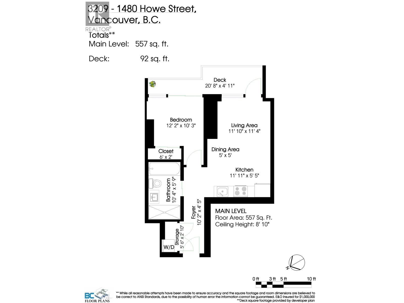 3209 1480 Howe Street, Vancouver, British Columbia  V6Z 0G5 - Photo 23 - R3022824