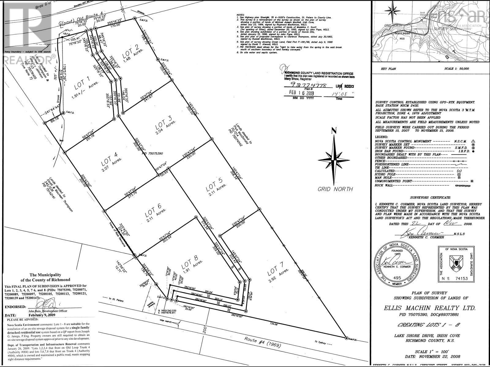 Lot 4,6,8 Lakeshore Drive W, Highway 4 (East Bay Hwy), Irish Cove, Nova Scotia  B0E 3B0 - Photo 20 - 202519480