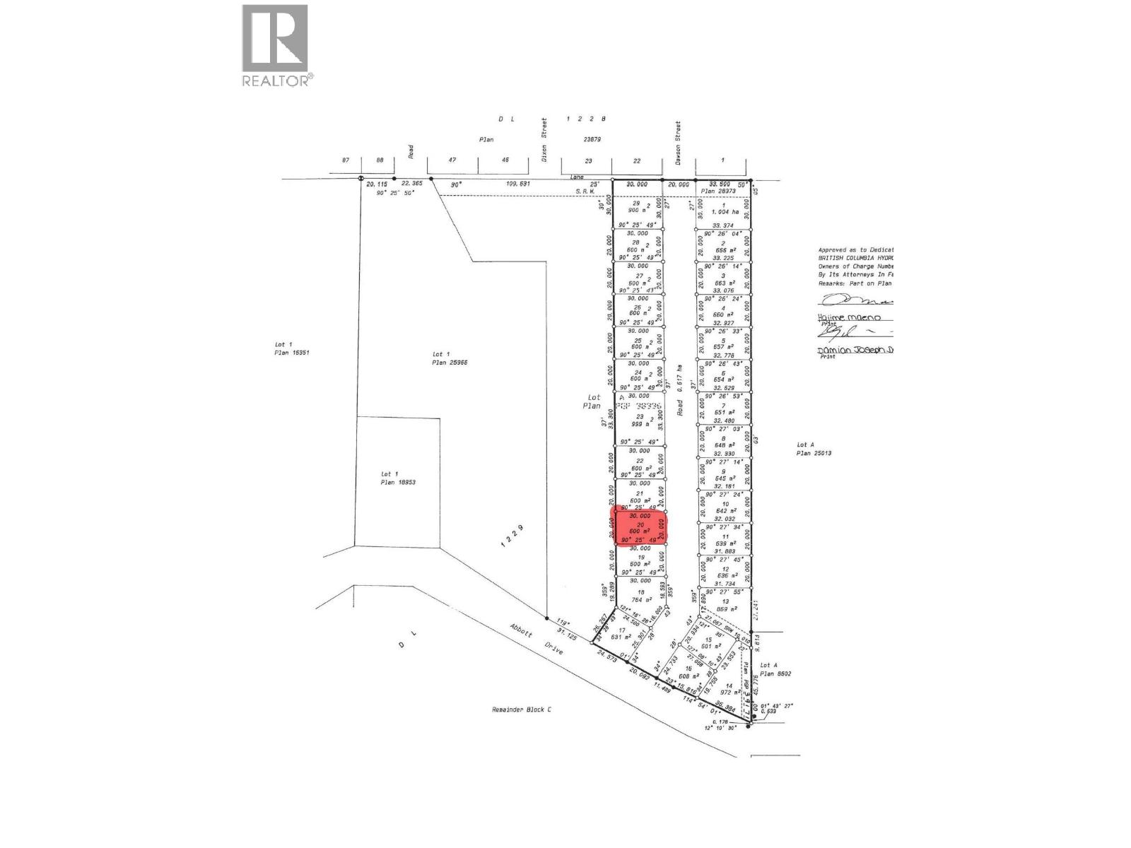 LOT 20 DAWSON STREET, Quesnel, British Columbia