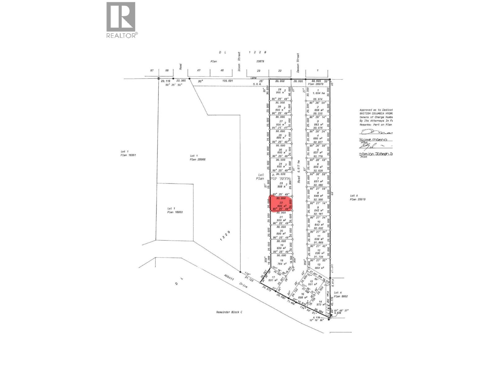 LOT 22 DAWSON STREET, Quesnel, British Columbia