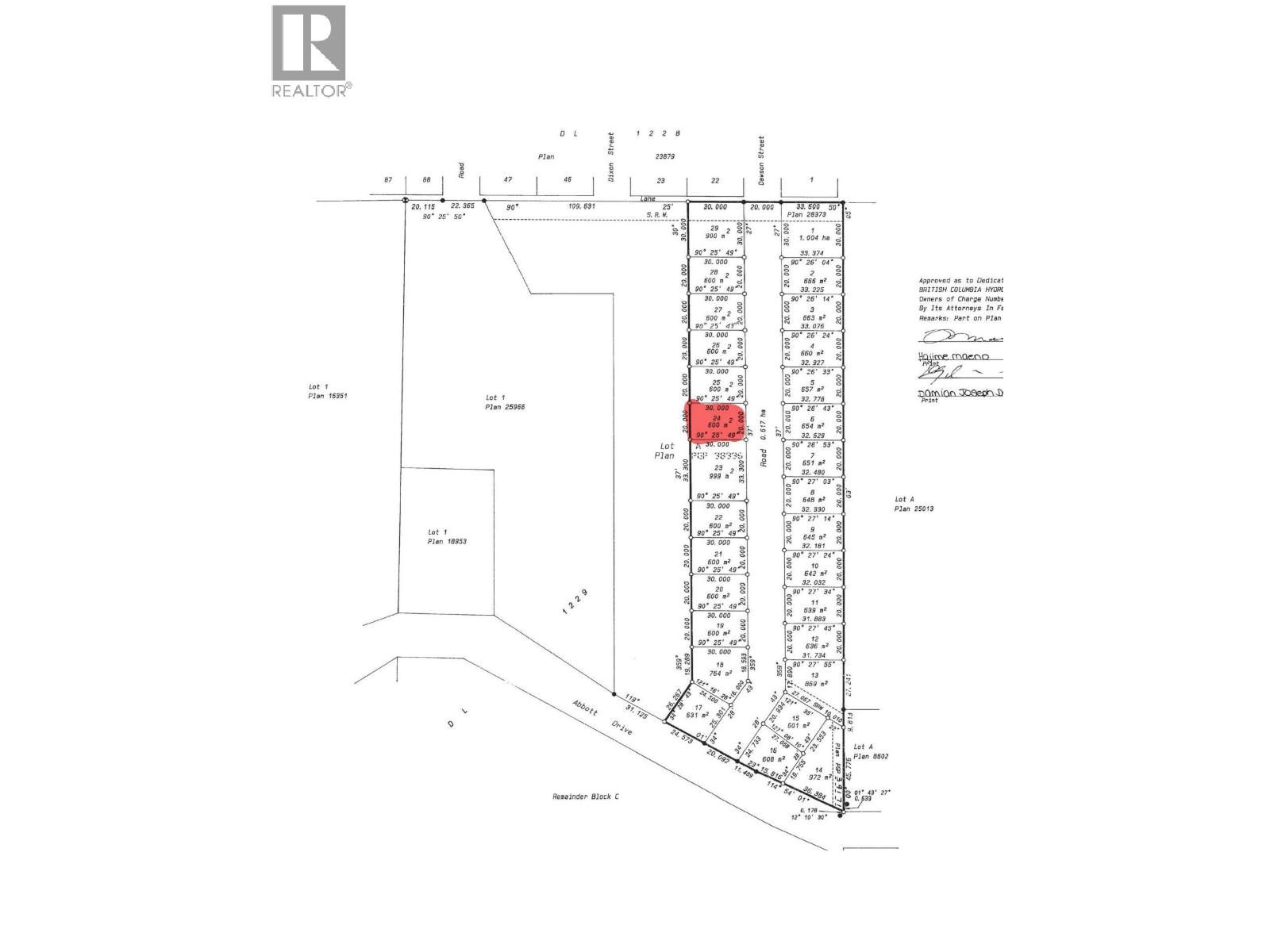 LOT 24 DAWSON STREET, Quesnel, British Columbia