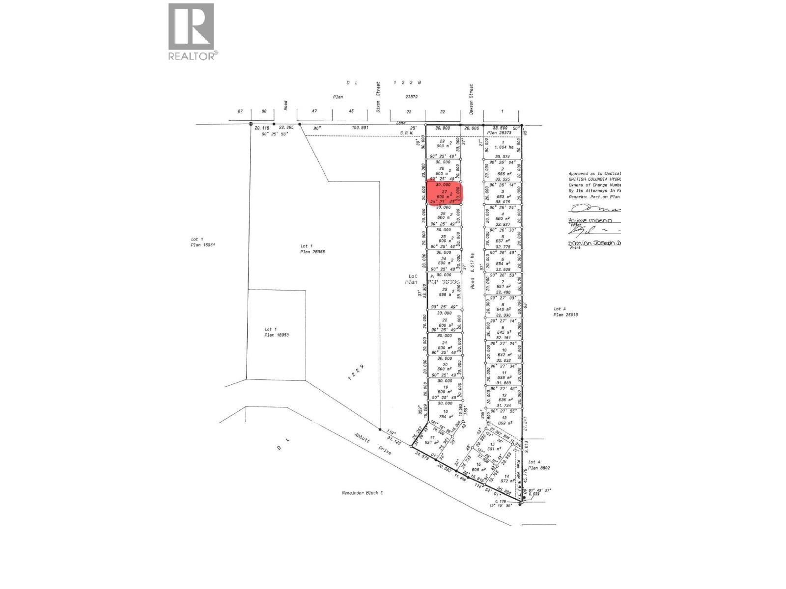 LOT 27 DAWSON STREET, Quesnel, British Columbia