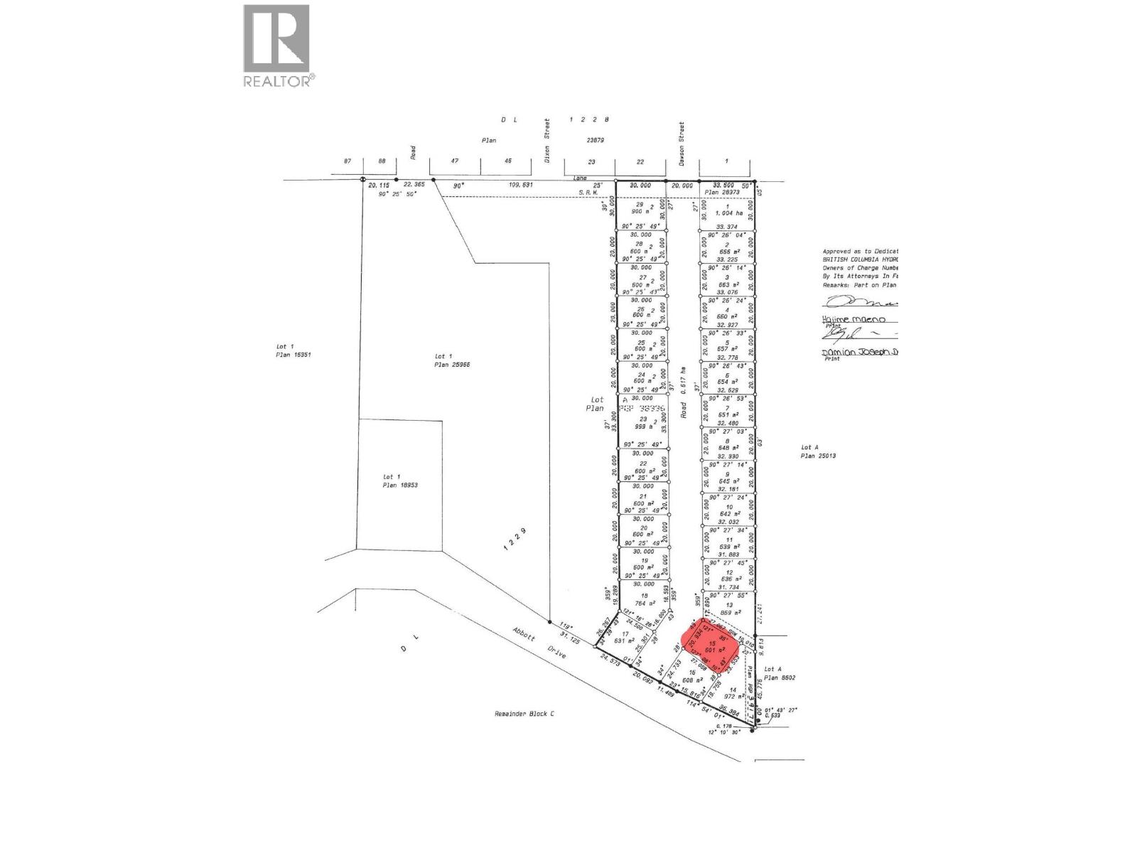 LOT 15 DAWSON STREET, Quesnel, British Columbia