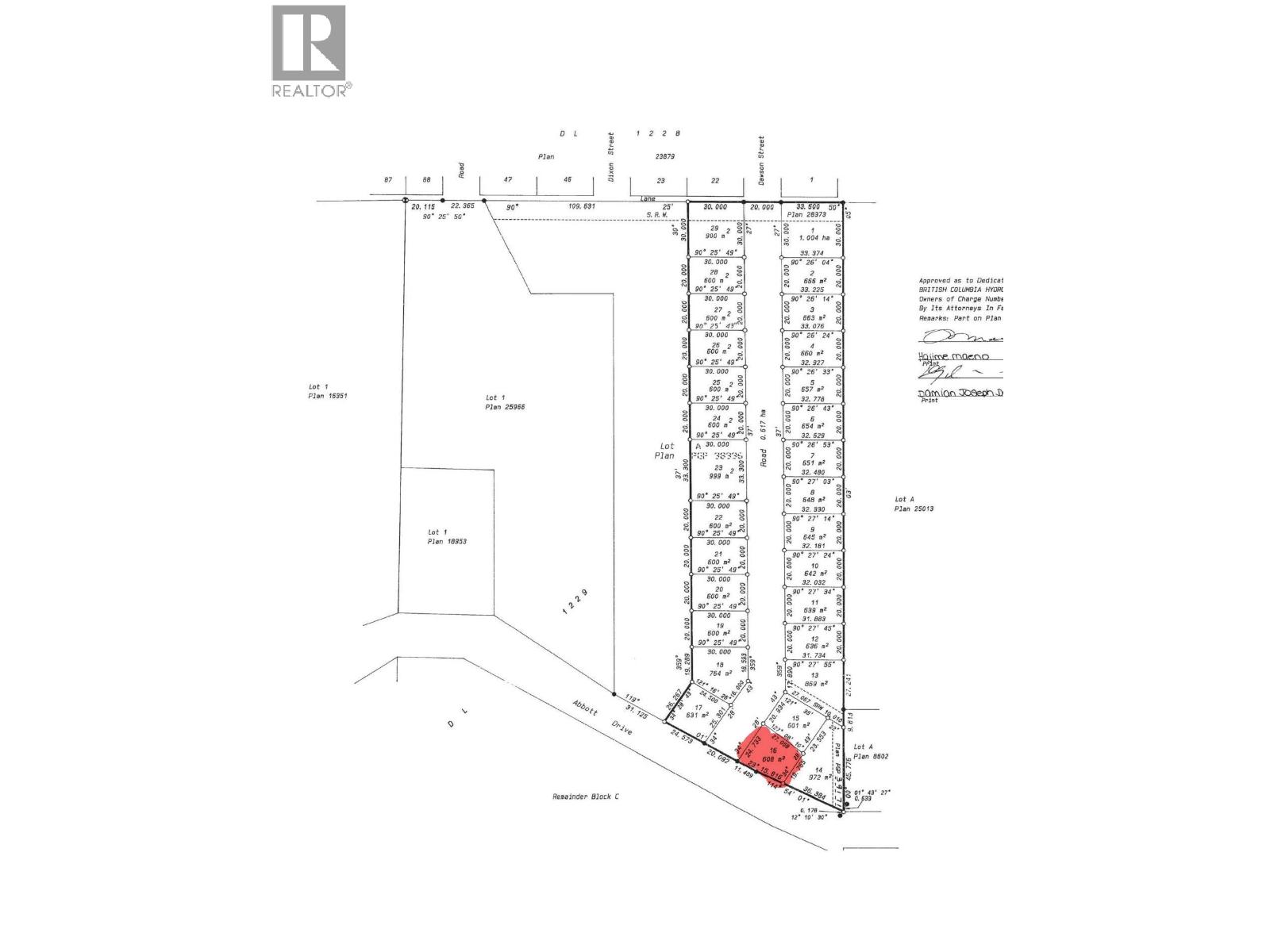 LOT 16 DAWSON STREET, Quesnel, British Columbia