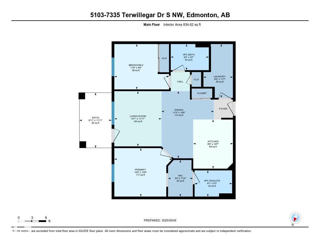 #5103 7335 South Terwillegar Dr Nw, Edmonton, Alberta  T6R 0M1 - Photo 35 - E4456654