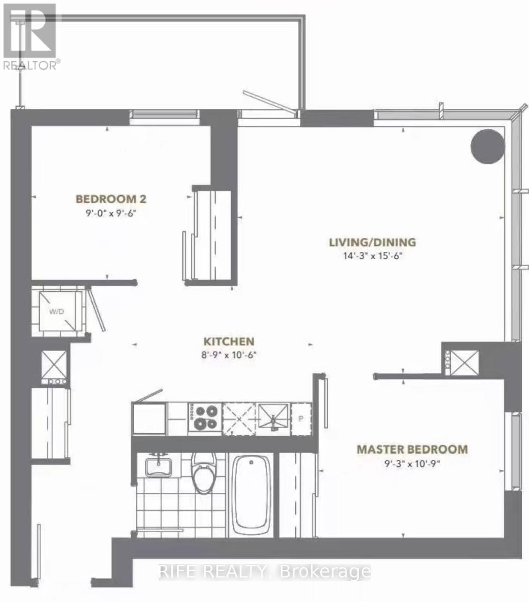 1707 - 28 Freeland Street, Toronto, Ontario  M5E 1E5 - Photo 4 - C12387389