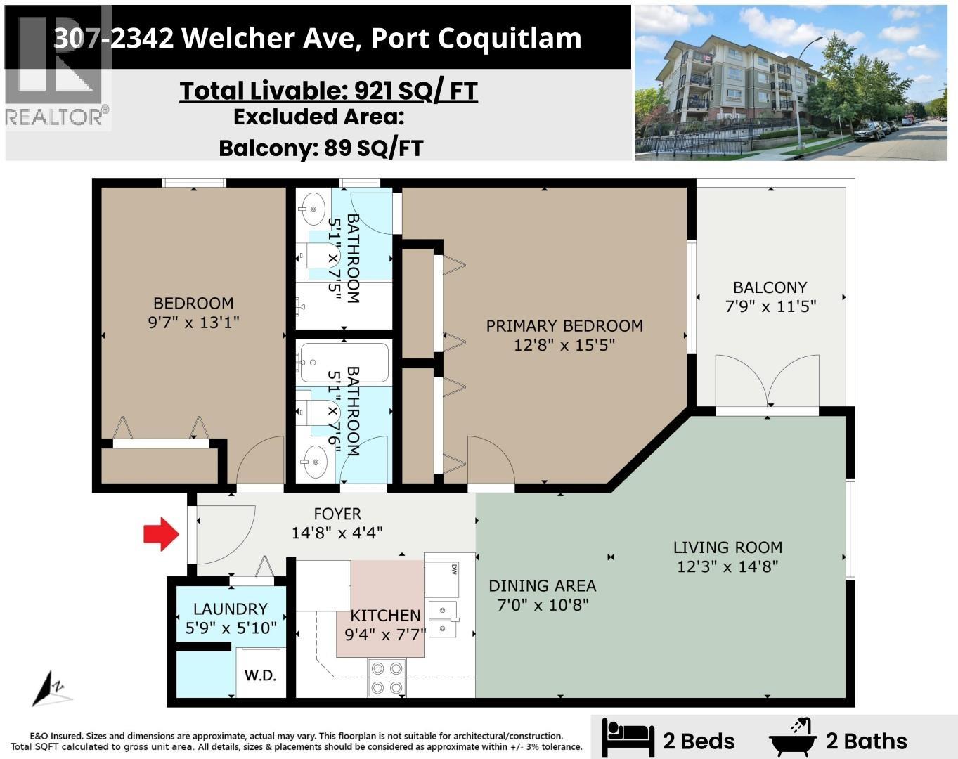 307 2342 Welcher Avenue, Port Coquitlam, British Columbia  V3C 1X5 - Photo 37 - R3044601