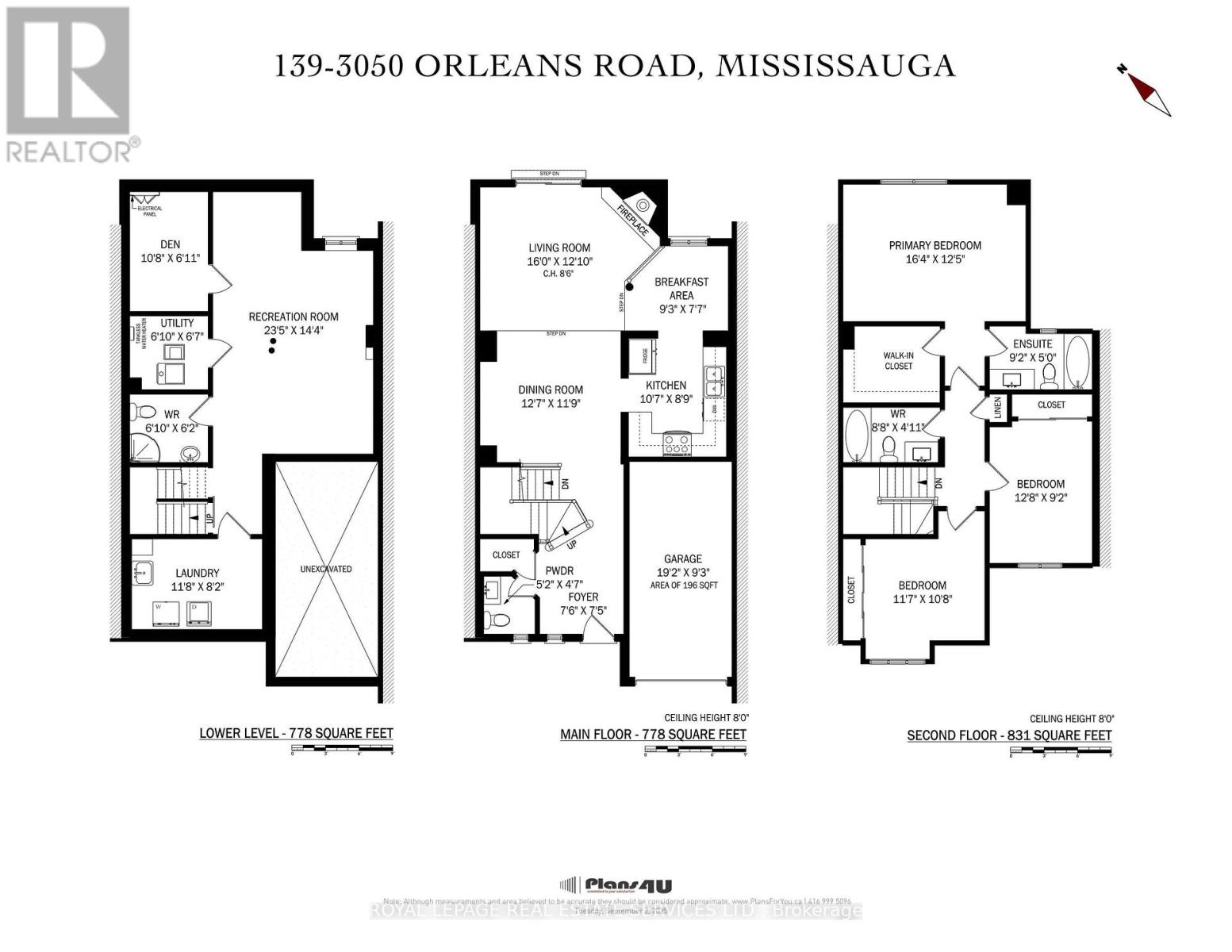 139 - 3050 Orleans Road, Mississauga (Erin Mills), Ontario  L5L 5P7 - Photo 46 - W12388514