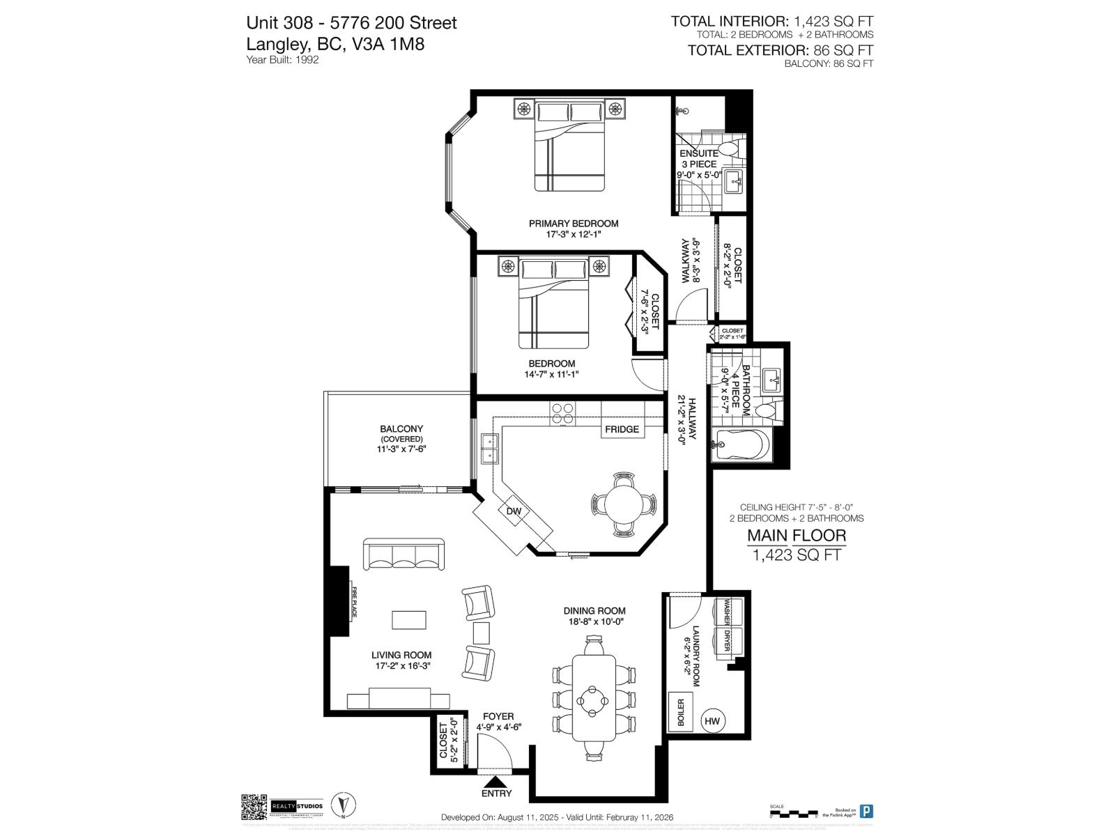 308 5776 200 Street, Langley, British Columbia  V3A 1M8 - Photo 31 - R3044703