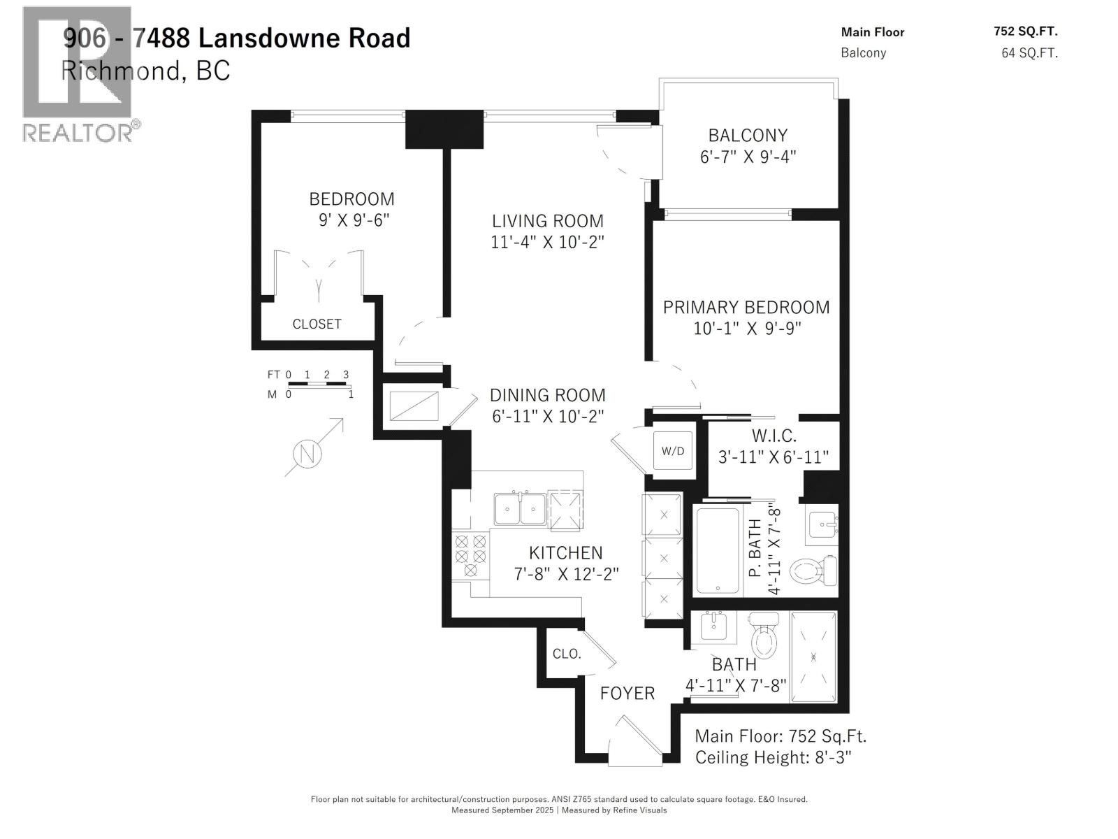 906 7488 Lansdowne Road, Richmond, British Columbia  V7C 0B9 - Photo 29 - R3044772