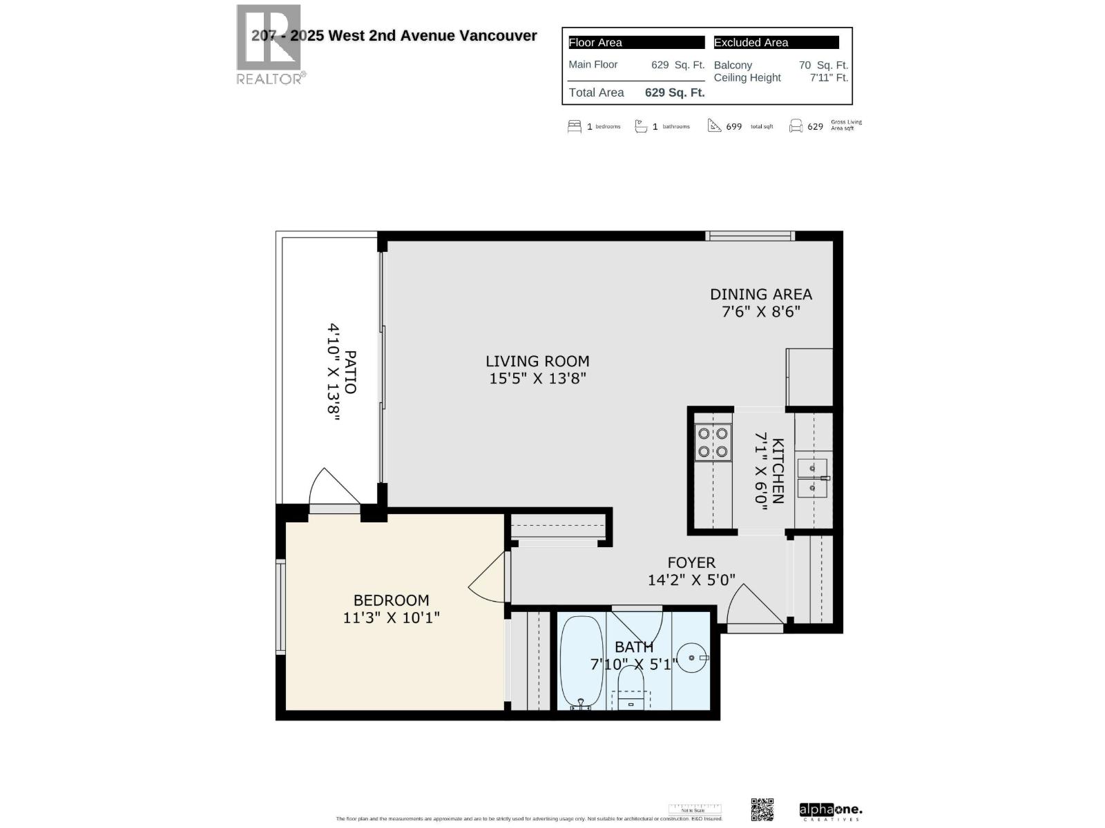 207 2025 W 2nd Avenue, Vancouver, British Columbia  V6J 1J6 - Photo 30 - R3044813