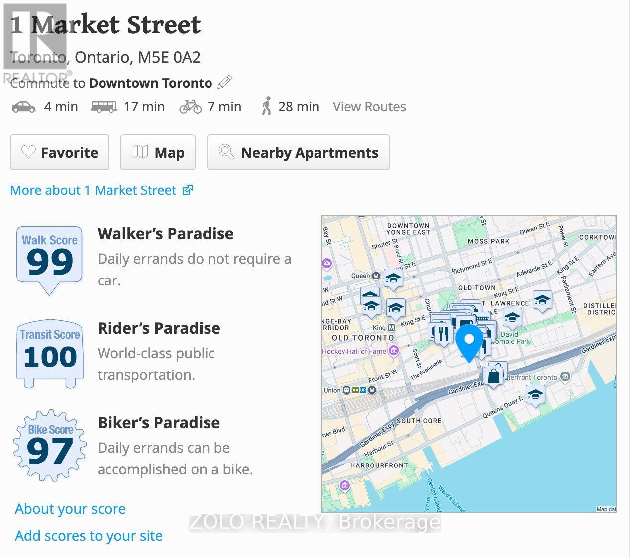2412 - 1 Market Street, Toronto, Ontario  M5E 0A2 - Photo 42 - C12378315