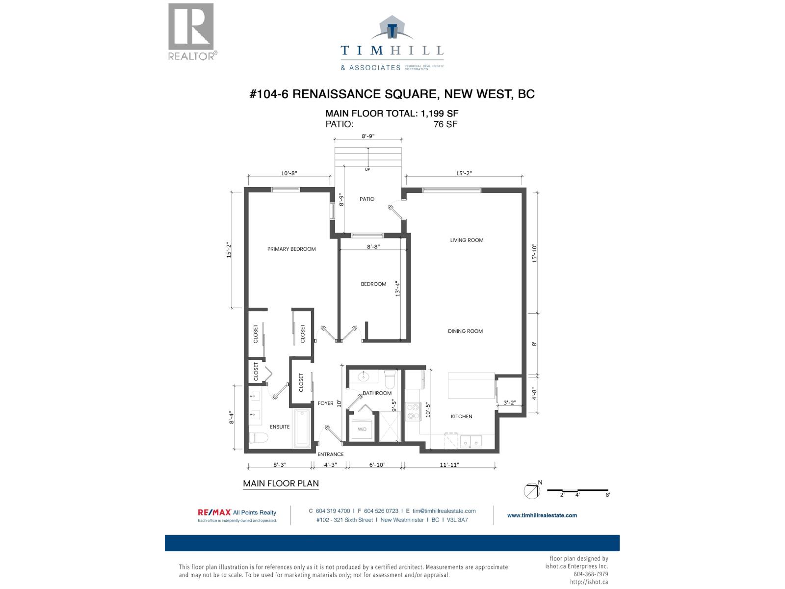 104 6 Renaissance Square, New Westminster, British Columbia  V3M 6N8 - Photo 40 - R3044923
