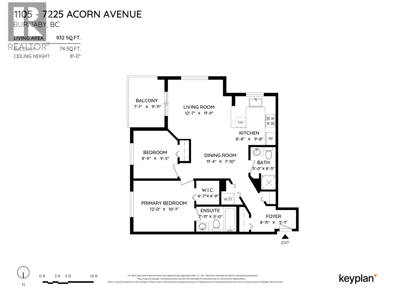 1105 7225 Acorn Avenue, Burnaby, British Columbia  V5E 0A9 - Photo 2 - R3031132