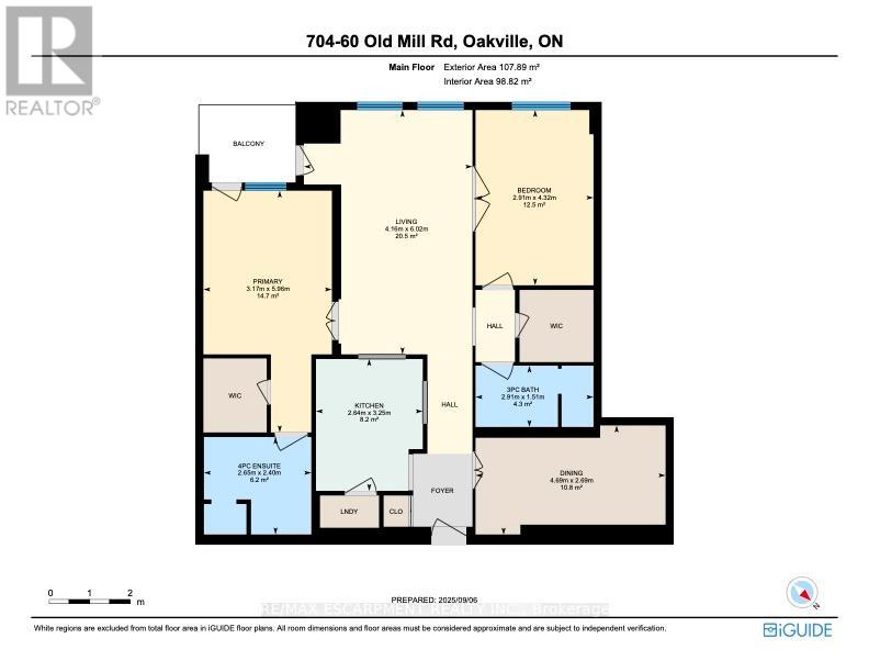 704 - 60 Old Mill Road, Oakville (Oo Old Oakville), Ontario  L6J 7V9 - Photo 39 - W12389794