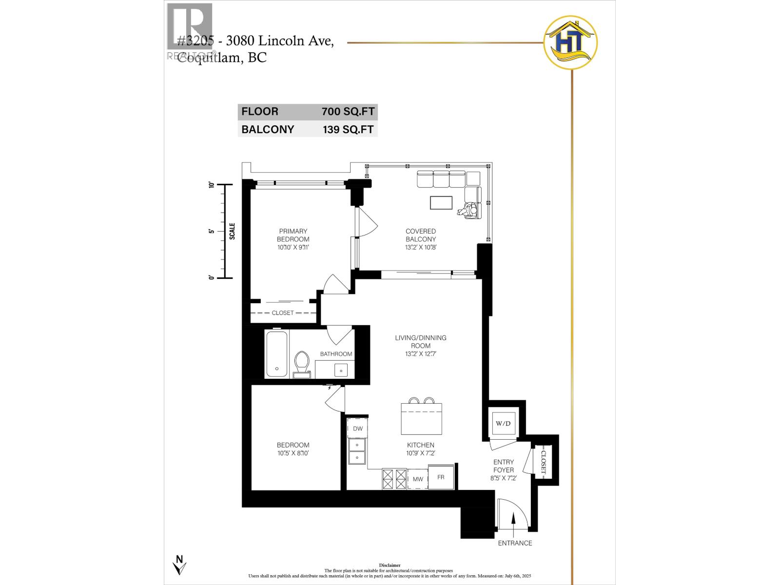 3205 3080 Lincoln Avenue, Coquitlam, British Columbia  V3B 0L9 - Photo 17 - R3045157