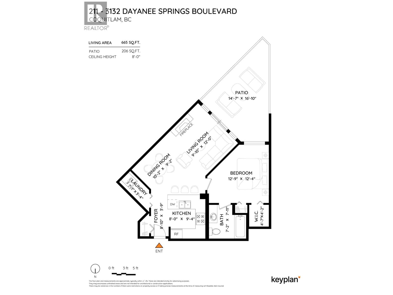 211 3132 Dayanee Springs Boulevard, Coquitlam, British Columbia  V3E 0B5 - Photo 4 - R3045172