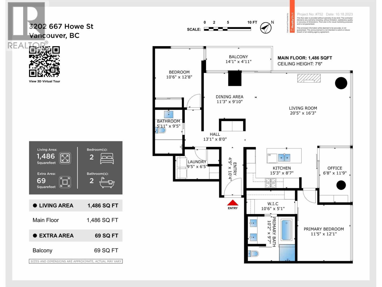 3202 667 Howe Street, Vancouver, British Columbia  V6C 0B5 - Photo 40 - R3044827