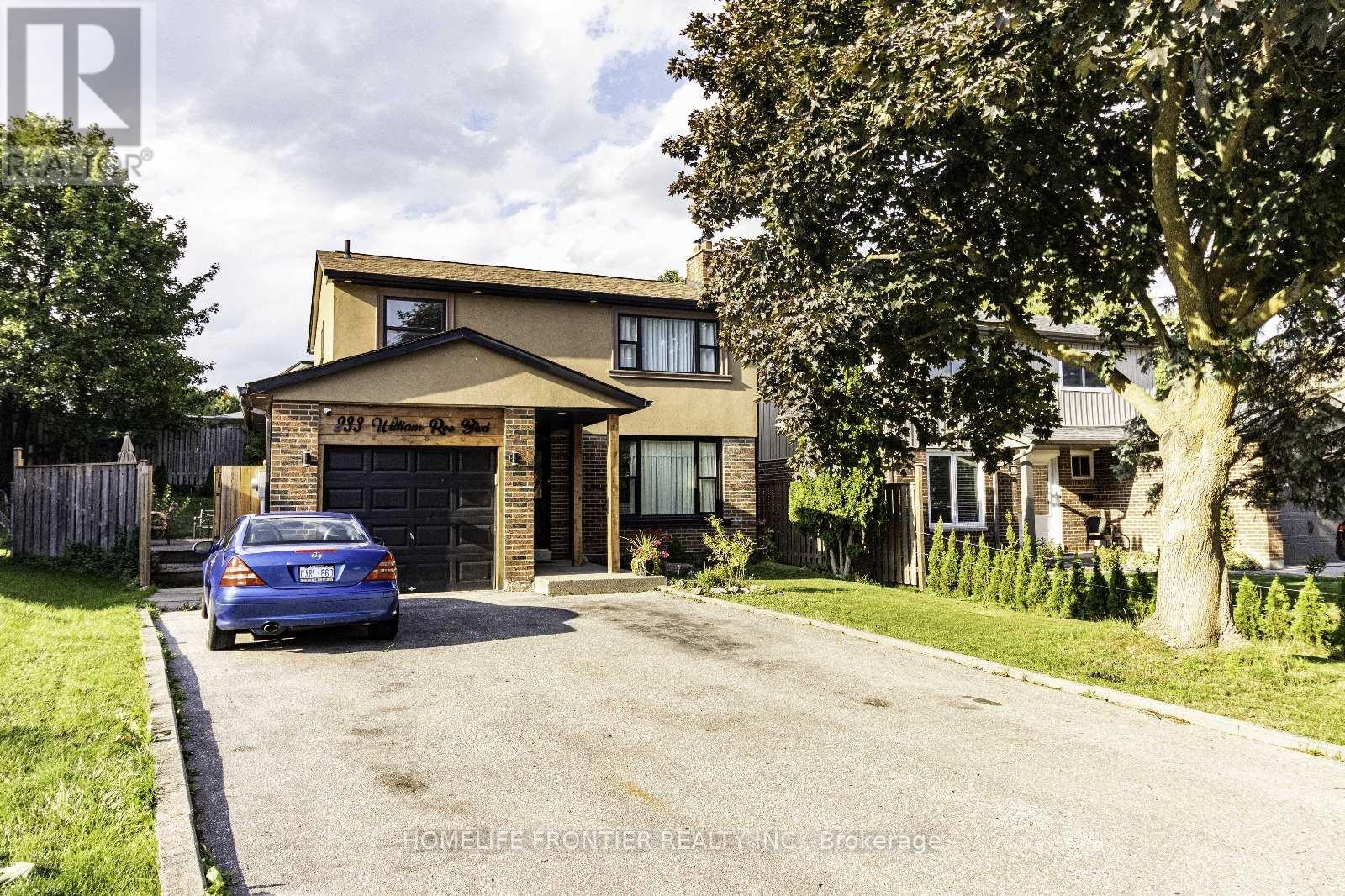 233 WILLIAM ROE BOULEVARD, Newmarket, Ontario
