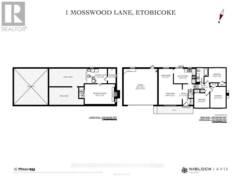 1 Mosswood Lane, Toronto, Ontario  M9V 1M3 - Photo 30 - W12391008