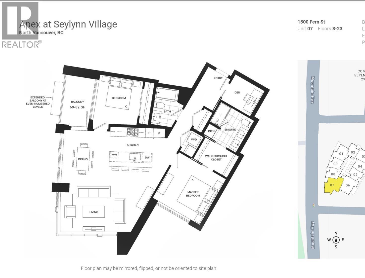 1807 1500 Fern Street, North Vancouver, British Columbia  V7J 0E6 - Photo 39 - R3045444