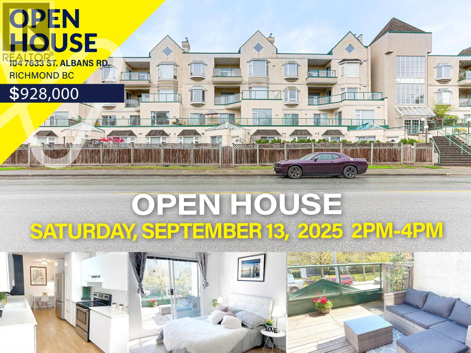 104 7633 ST. ALBANS ROAD, Richmond, British Columbia