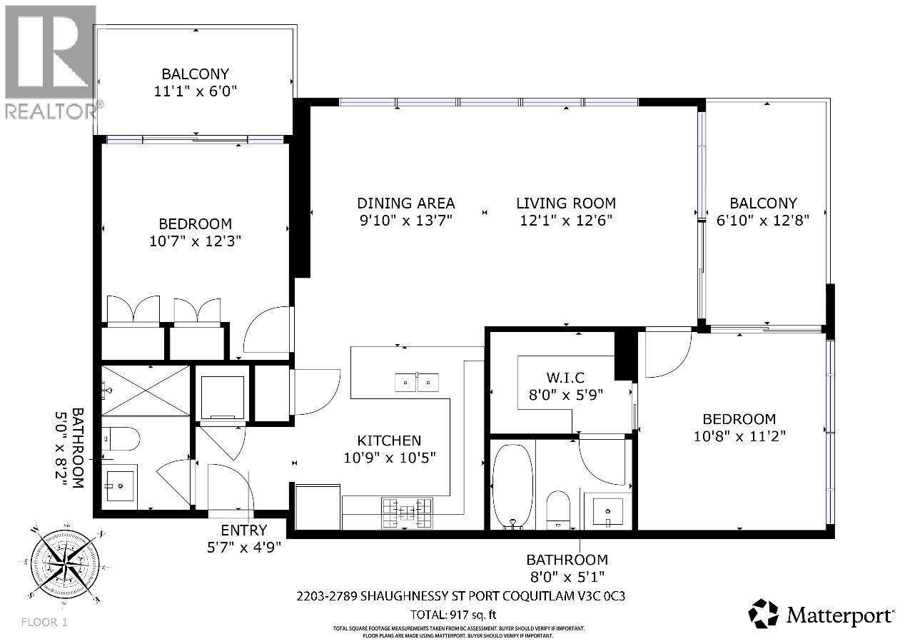 2203 2789 Shaughnessy Street, Port Coquitlam, British Columbia  V3C 0C3 - Photo 37 - R3045778