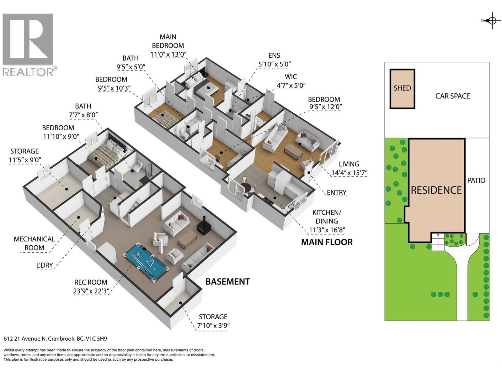 612 21st Avenue N, Cranbrook, British Columbia  V1C 5H9 - Photo 28 - 10360876