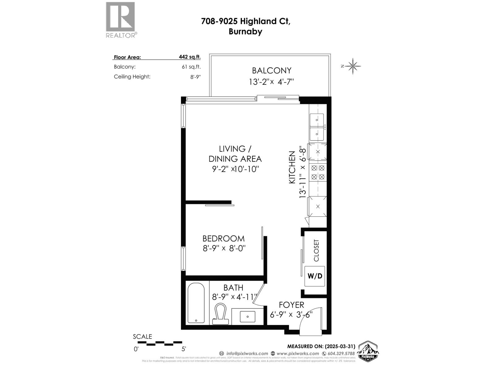 708 9025 Highland Court, Burnaby, British Columbia  V5A 0A8 - Photo 2 - R3046224
