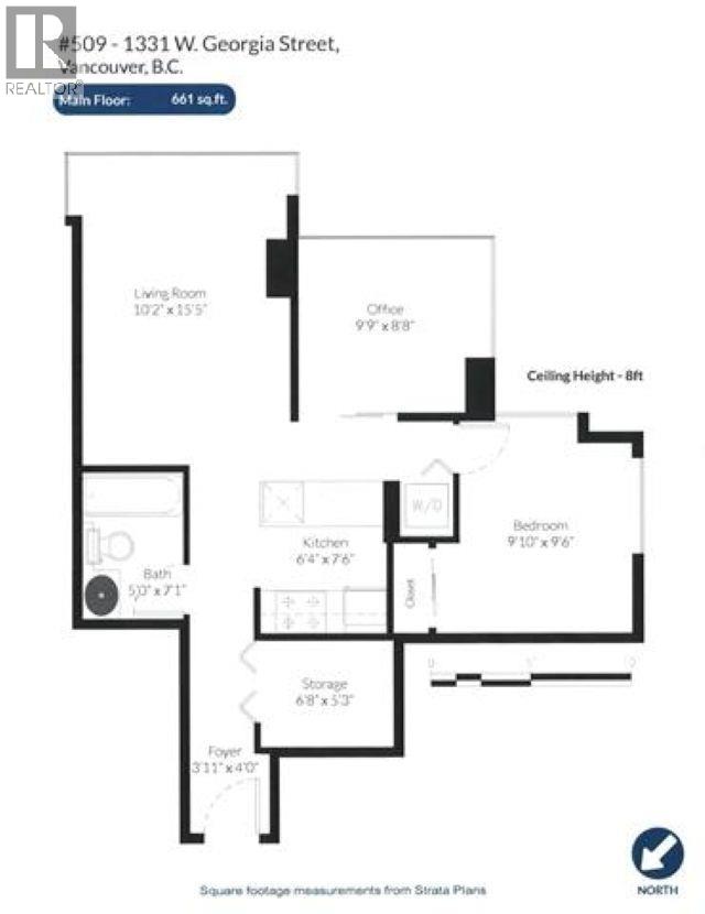 509 1331 West Georgia Street, Vancouver, British Columbia  V6E 4P1 - Photo 32 - R3044089