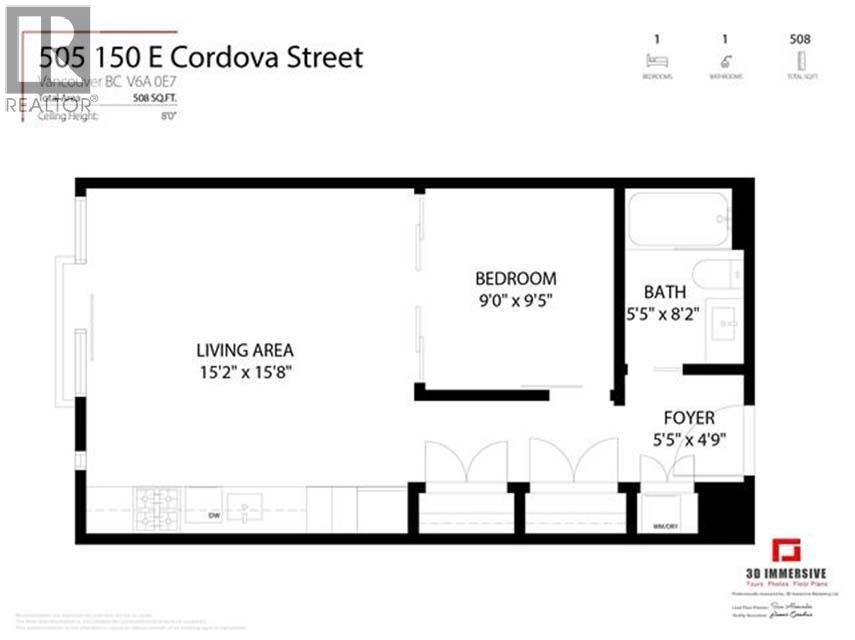 505 150 E Cordova Street, Vancouver, British Columbia  V6A 0E7 - Photo 2 - R3046519