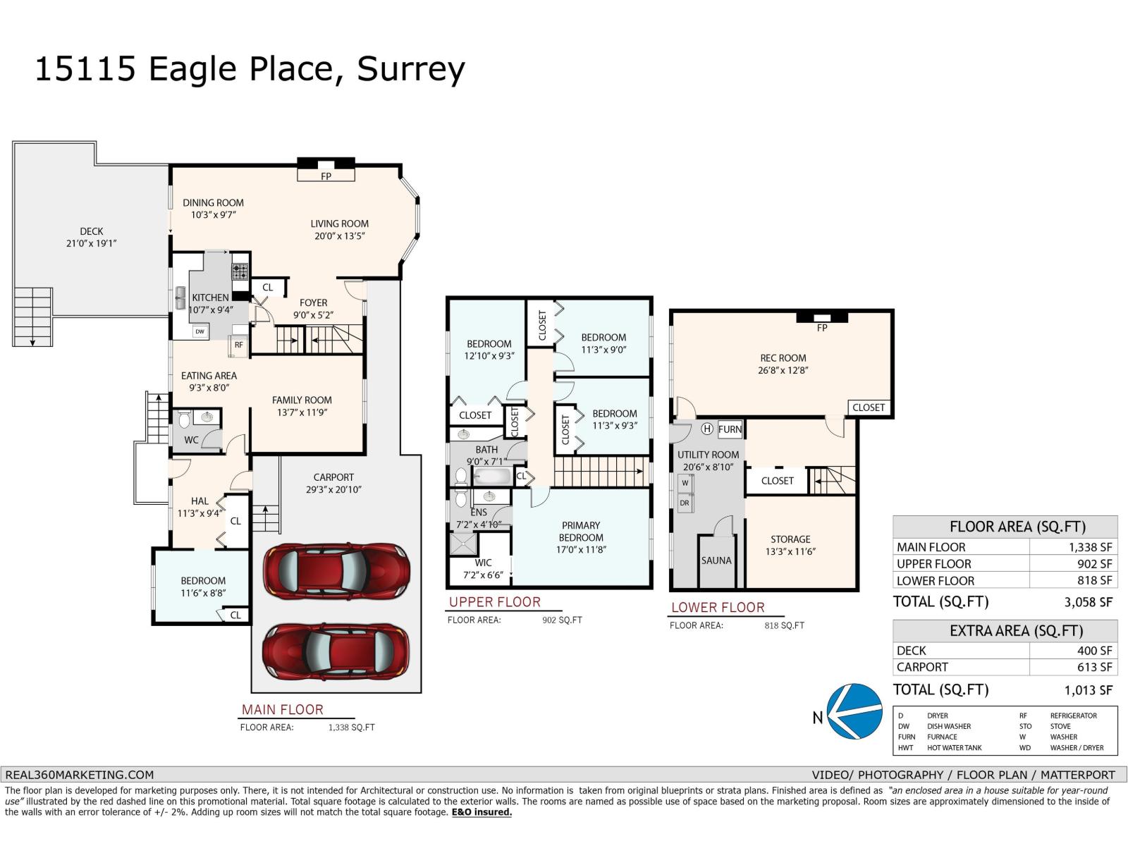 15115 Eagle Place, Surrey, British Columbia  V3R 4W3 - Photo 2 - R3041863