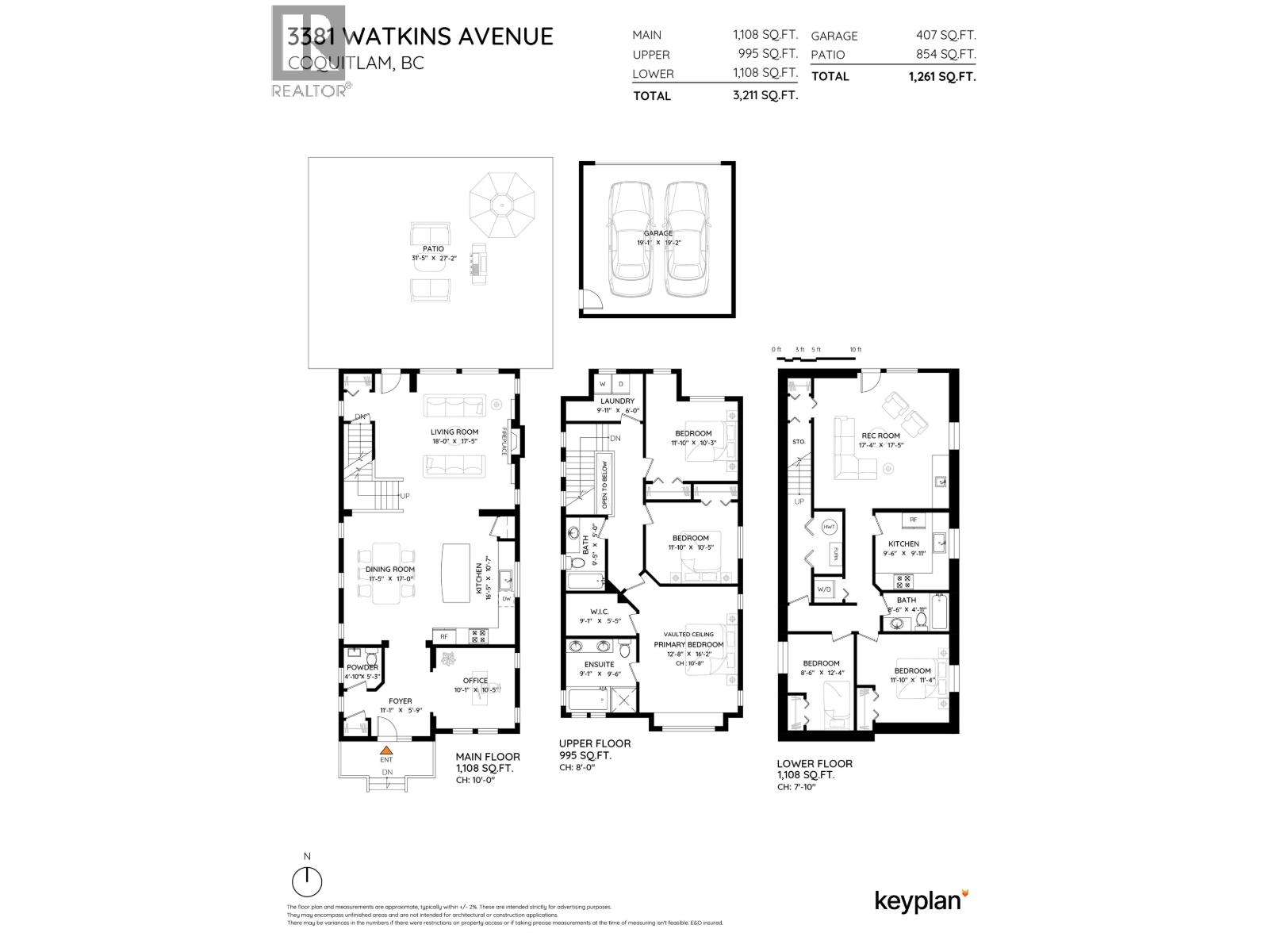 3381 Watkins Avenue, Coquitlam, British Columbia  V3E 0B3 - Photo 33 - R3046895