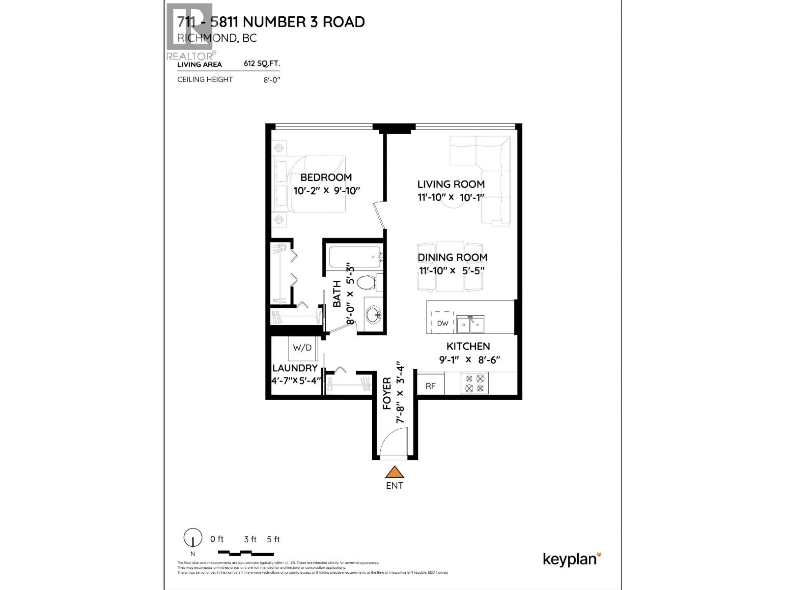 711 5811 No. 3 Road, Richmond, British Columbia  V6X 4L7 - Photo 29 - R3047023