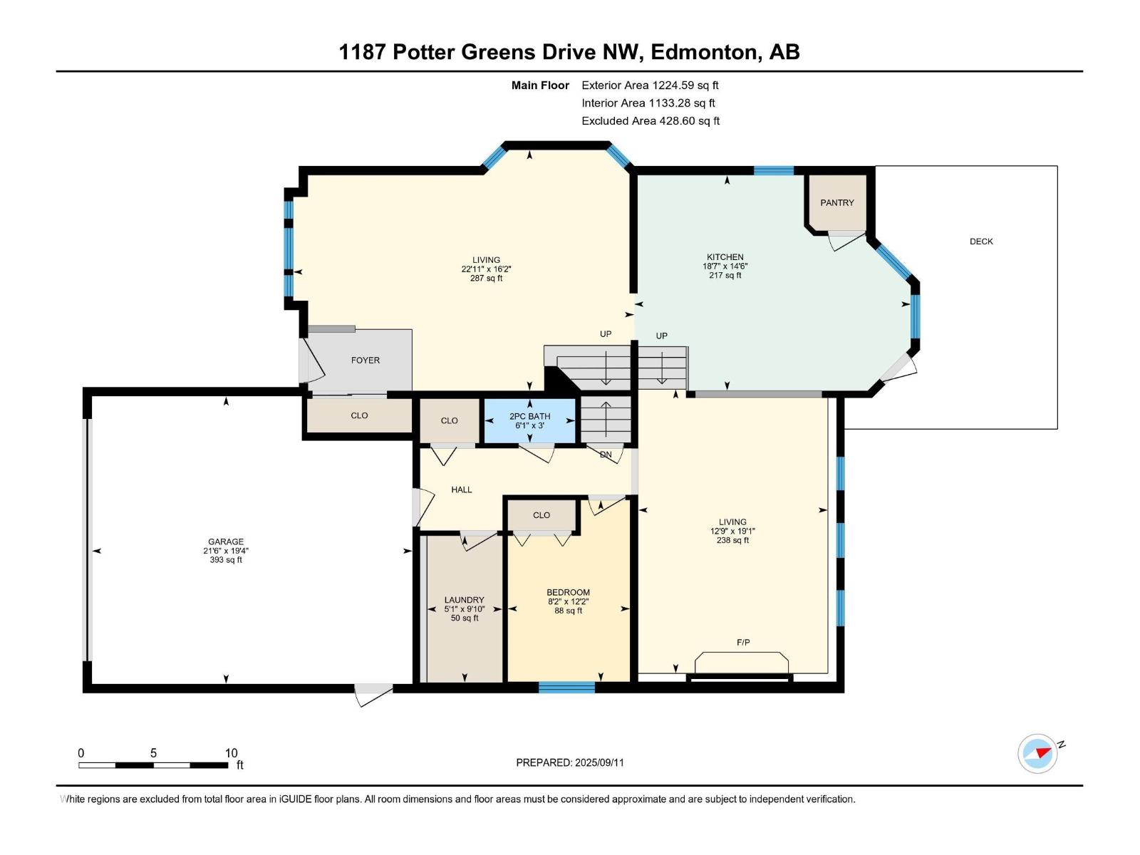 1187 Potter Greens Dr Nw, Edmonton, Alberta  T5T 5Y6 - Photo 43 - E4457543