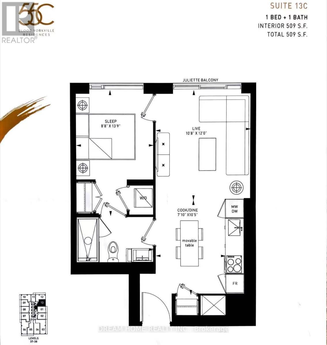 1413 - 55 Charles Street E, Toronto (Church-Yonge Corridor), Ontario  M4Y 0J1 - Photo 24 - C12392797