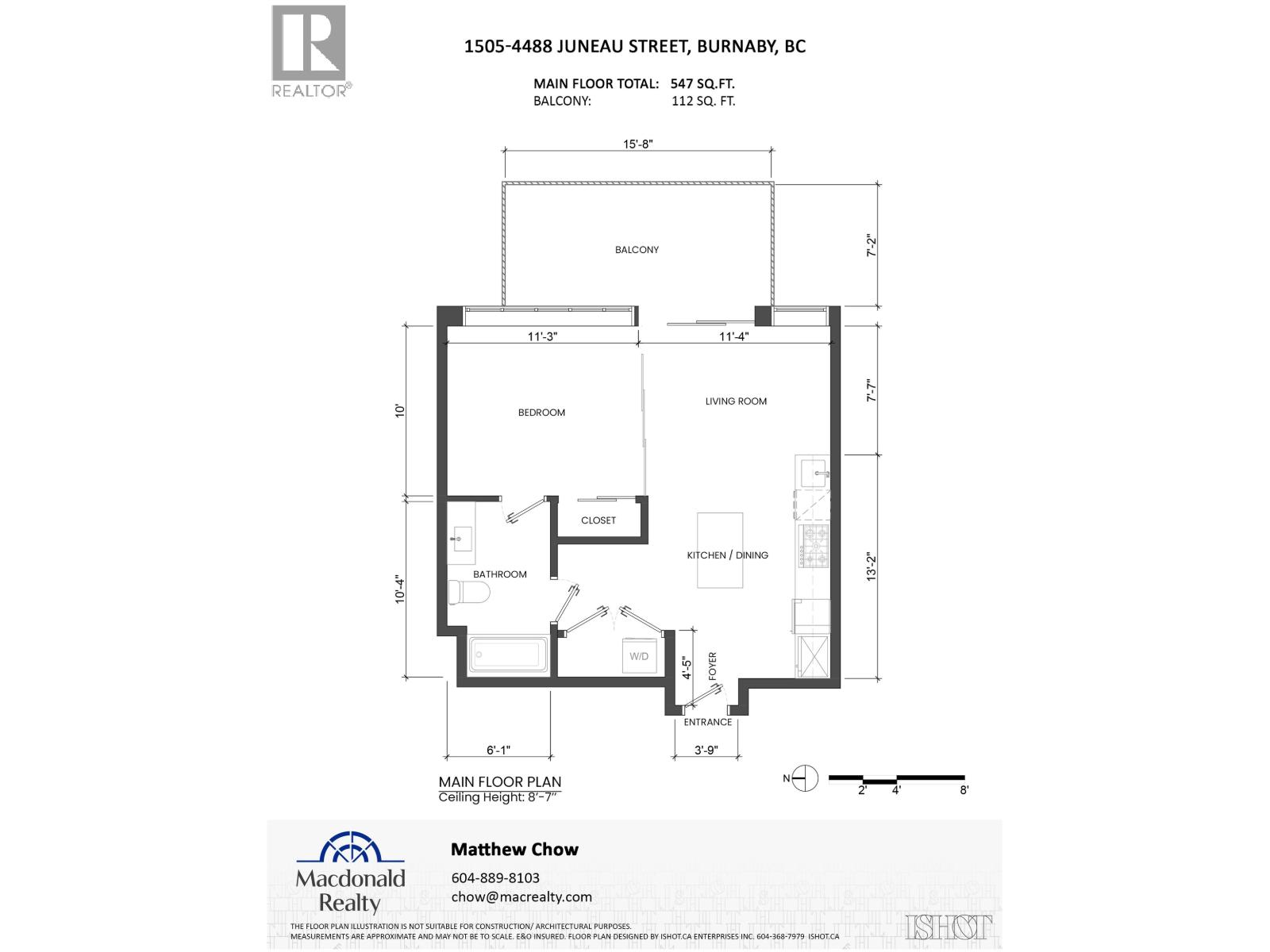 1505 4488 Juneau Street, Burnaby, British Columbia  V5C 0M4 - Photo 21 - R3048278