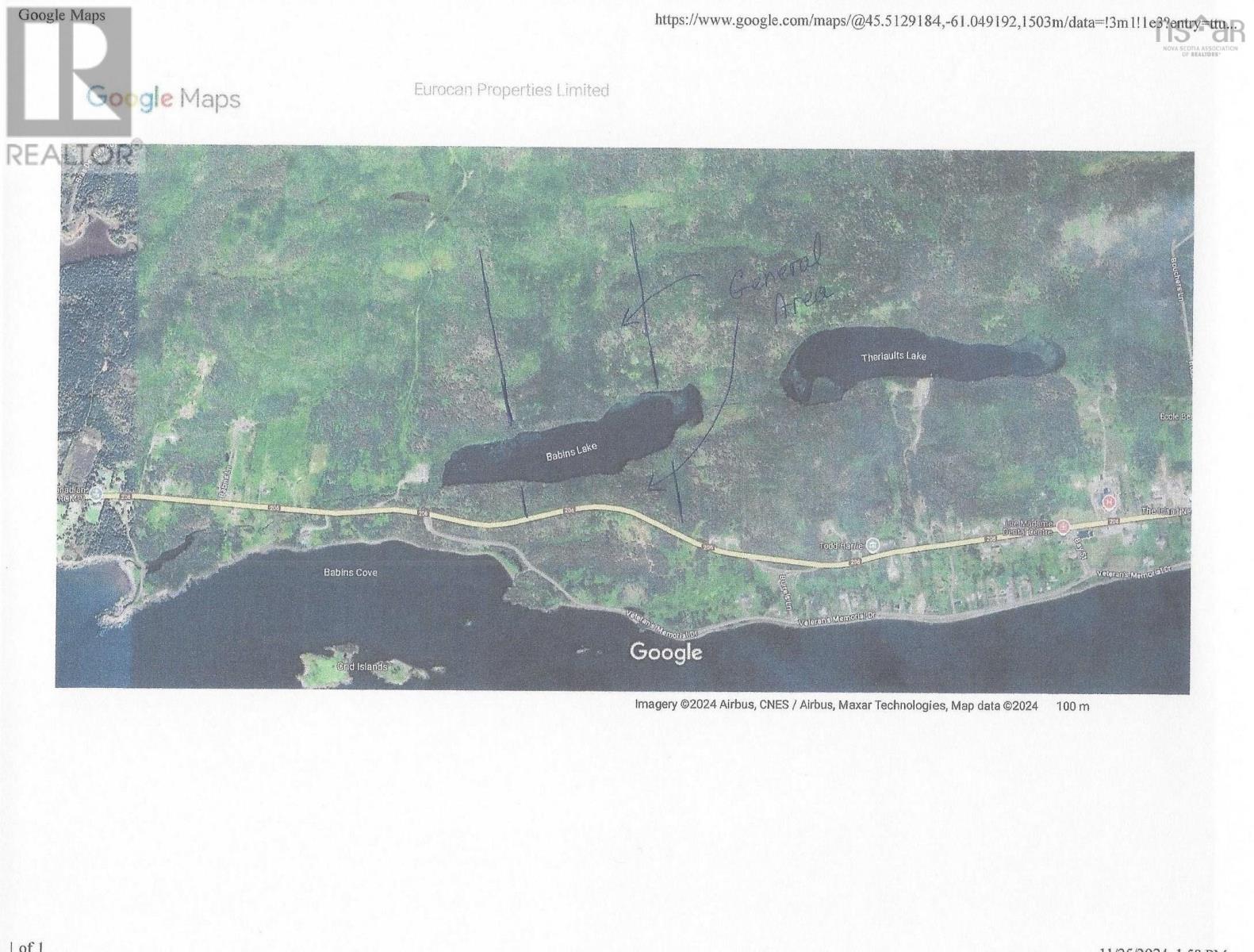 hwy 206 Babin's Hill Lands, Arichat, Nova Scotia