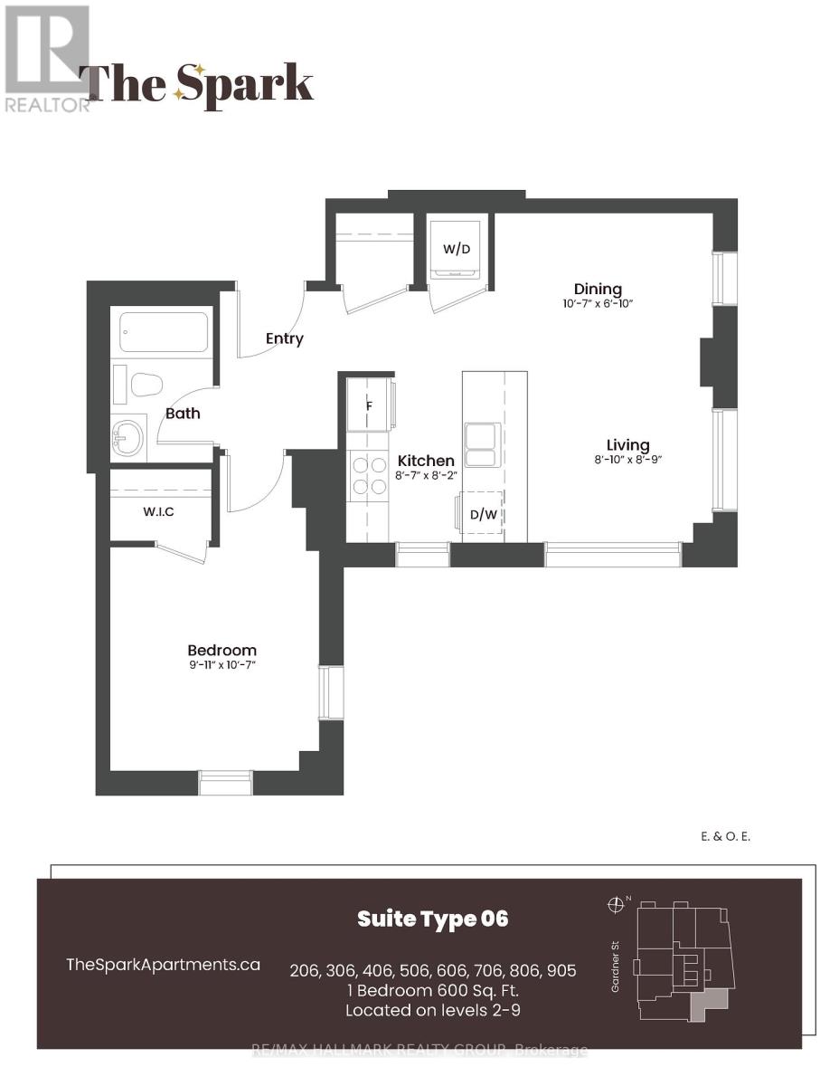 706 - 353 Gardner Street, Ottawa, Ontario  K1L 7V8 - Photo 2 - X12407174