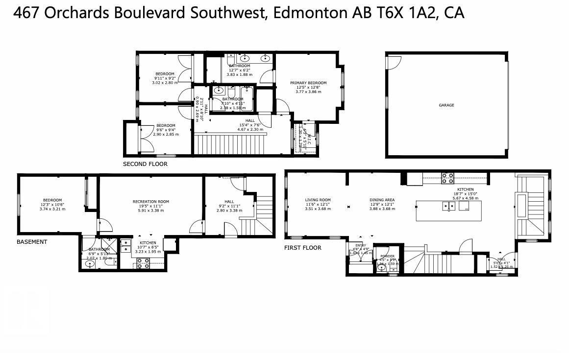 467 Orchards Bv Sw, Edmonton, Alberta  T6X 2C8 - Photo 2 - E4457992